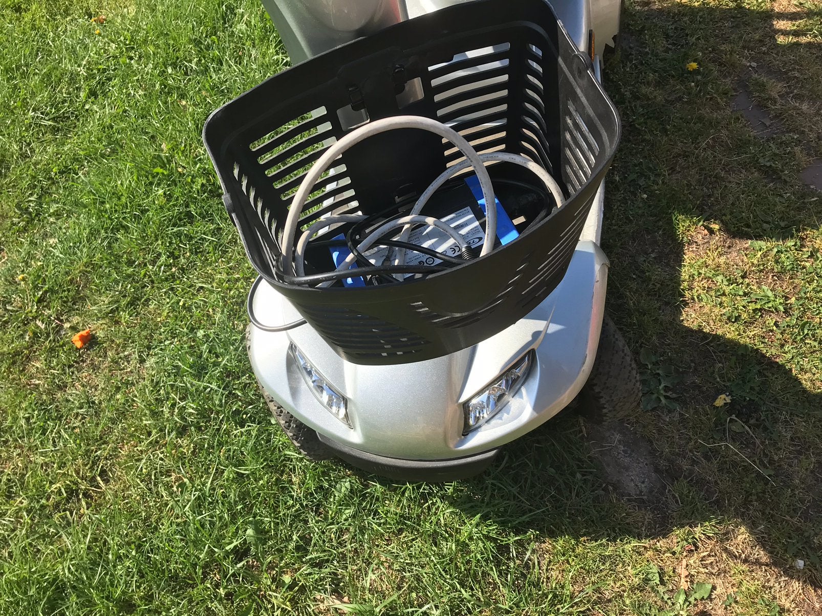 Scooter, Ophalen