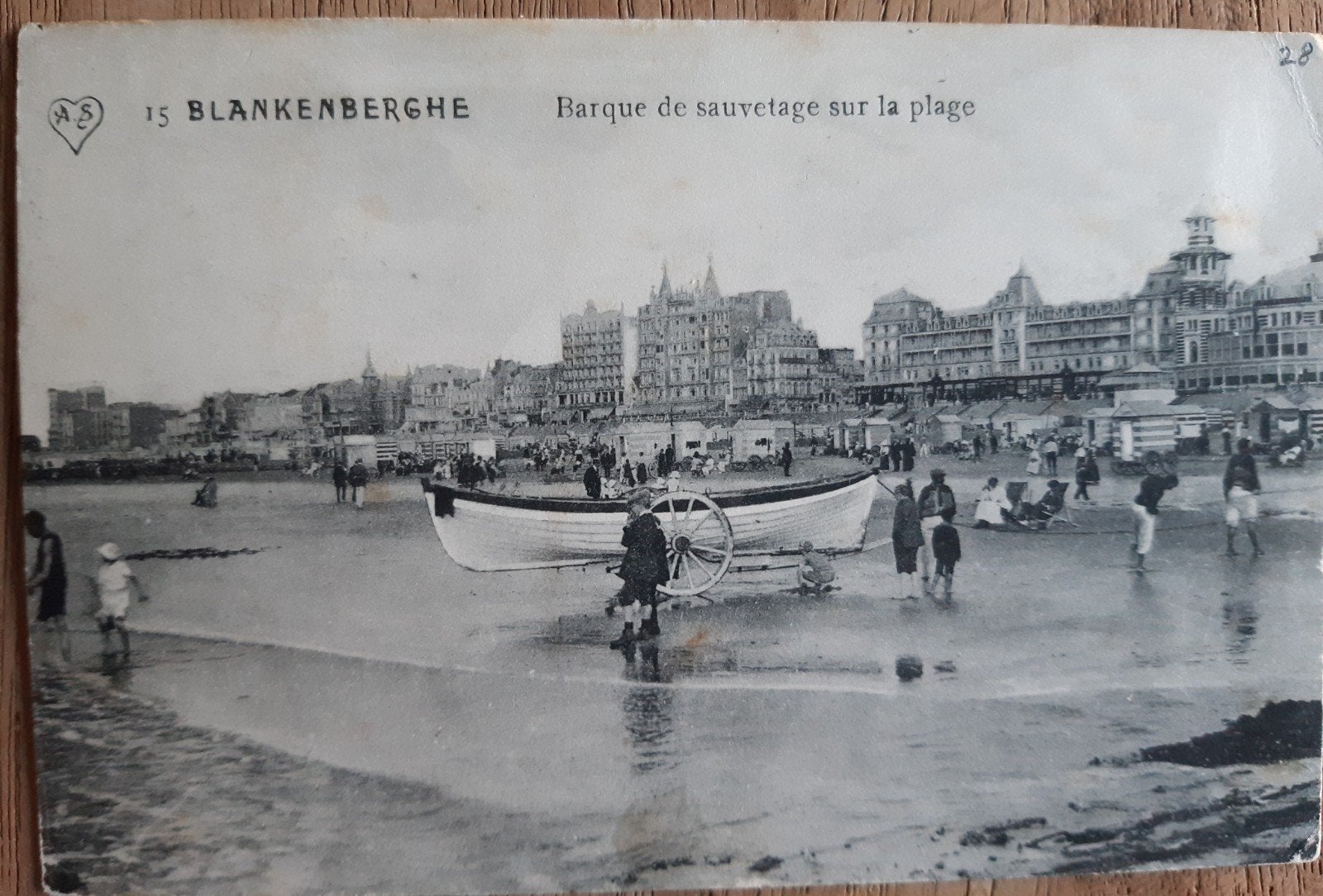 HAUT DE PLAGE DE BLANKENBERGE sur la plage !, Collections, Enlèvement ou Envoi