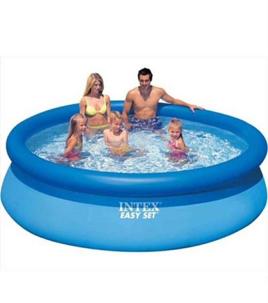 Piscine auto portante + Pompe filtre, Jardin & Terrasse, Piscines, 200 à 400 cm, 300 cm ou plus, Rond, Enlèvement