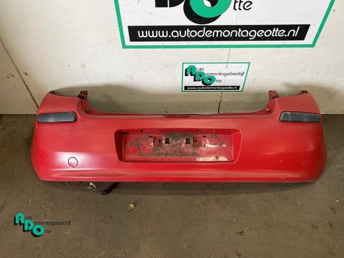 Achterbumper van een Renault Clio (Clio 3 06-) (DV727), Gebruikt, -, Renault, -
