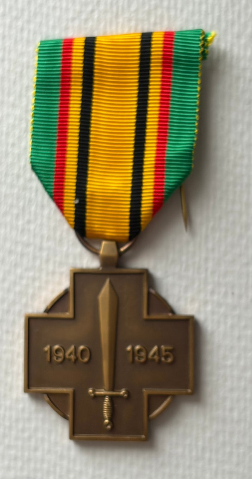 Médaille 40- 45, Enlèvement ou Envoi, Armée de terre, Ruban, Médaille ou Ailes