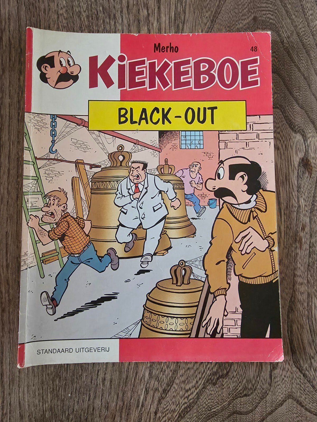 Kiekeboe 'Black-out', Boeken, Stripverhalen, Ophalen of Verzenden