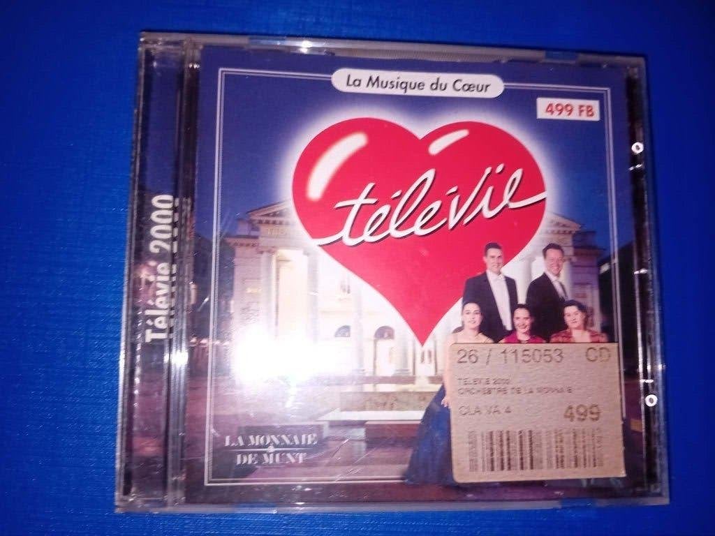 cd La musique du cœur, télévision, 2000, Enlèvement ou Envoi, Comme neuf, Chanson, Édition spéciale