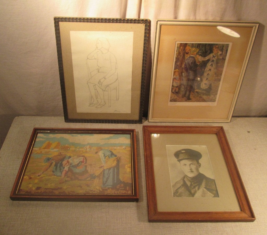 8 Prima Houten Fotolijsten - 34x26, TV, Hi-fi & Vidéo, Photo | Cadres photo, Enlèvement ou Envoi, Avec cordon de suspension, Comme neuf