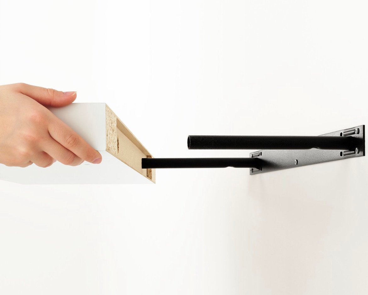 Lack wandplanken wit 110x26cm, 7 stuks, Ophalen, Gebruikt