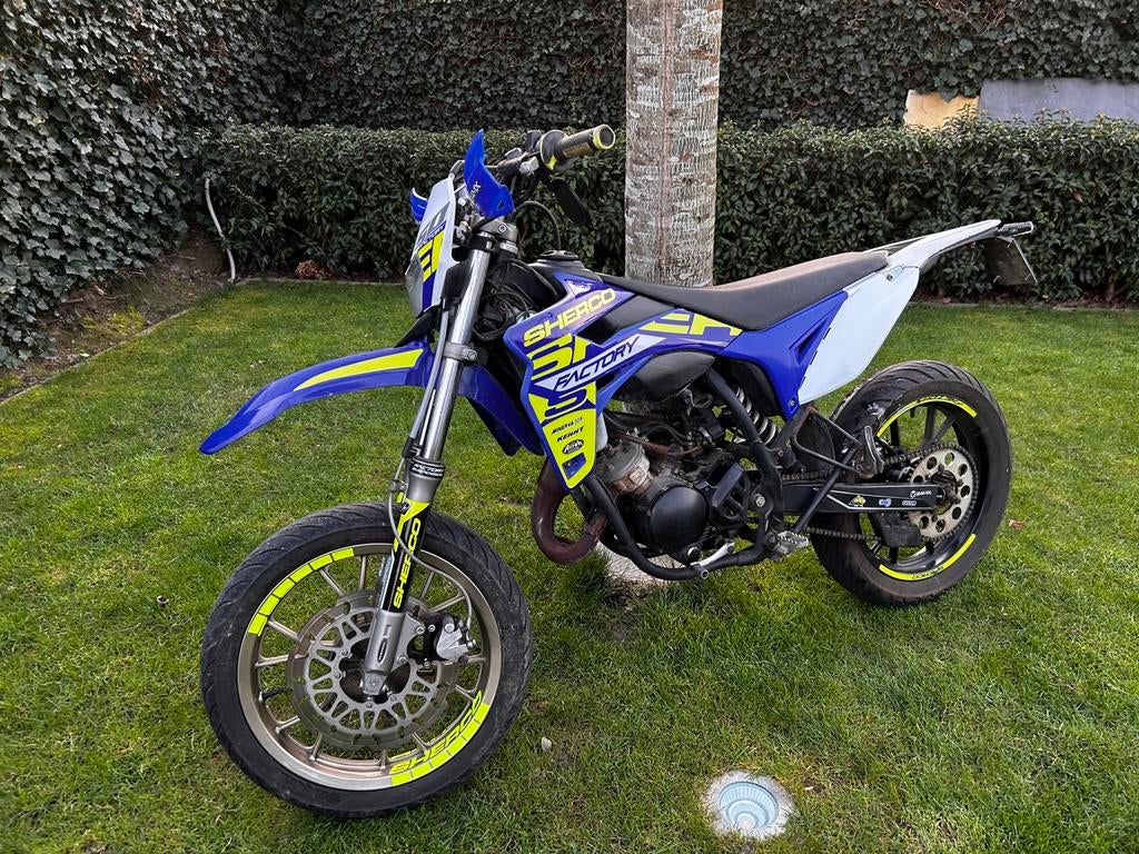 Sherco 50SM, Fietsen en Brommers, Minibikes, Midibikes en Pitbikes, Gebruikt, Ophalen