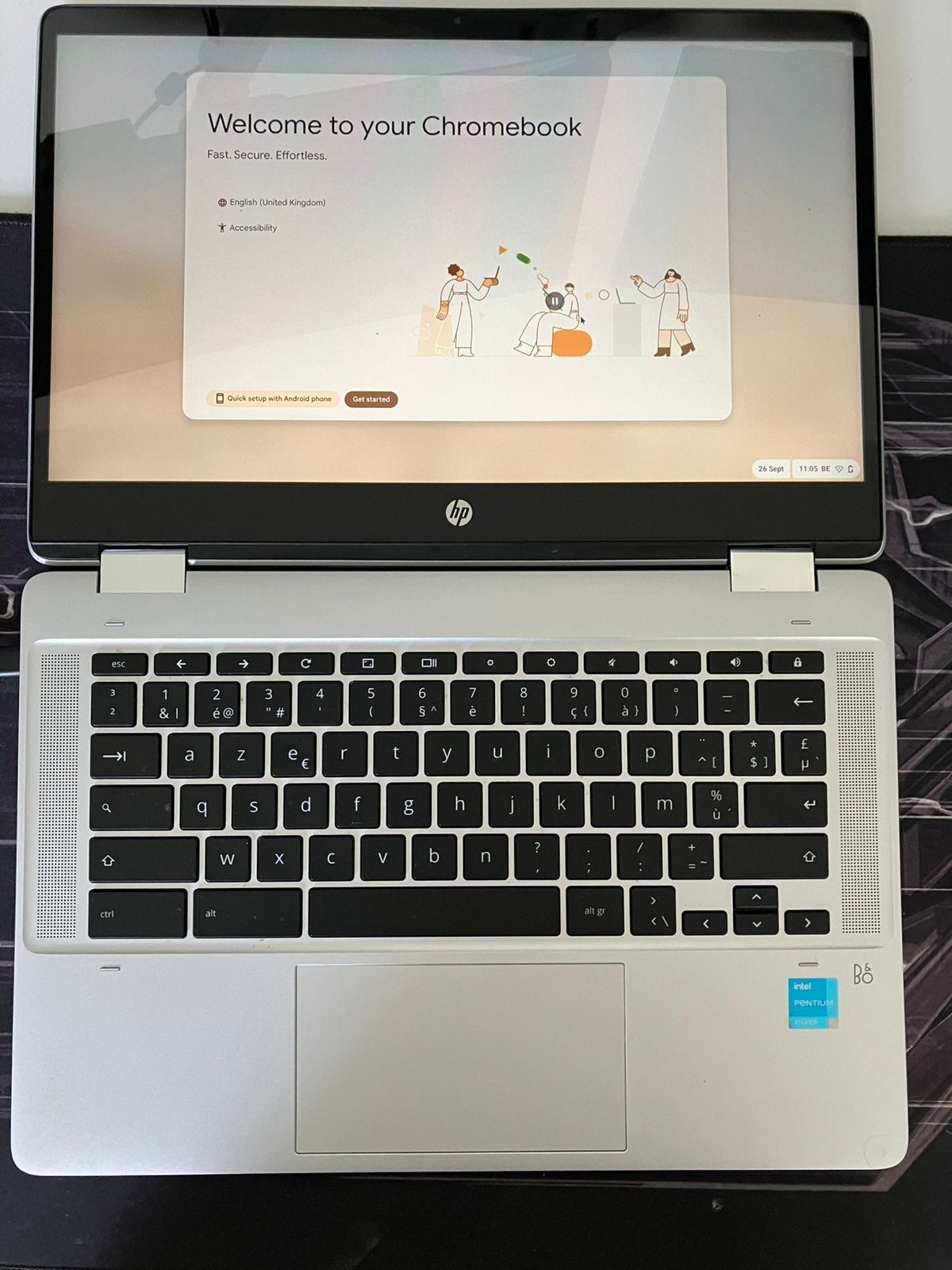 hp chromebook x360 - 8GB RAM - 128GB UFS, Computers en Software, Ophalen, 14 inch, 8 GB, Touchscreen