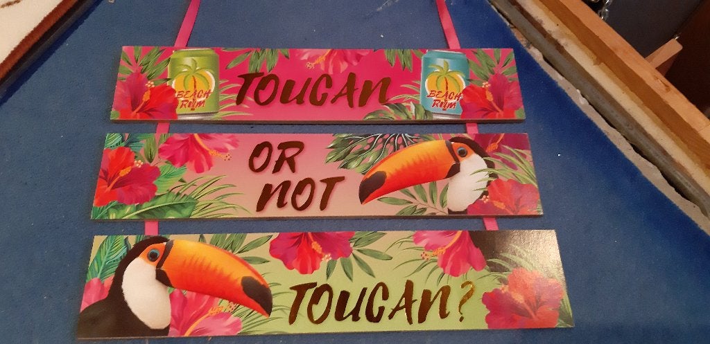 Panneau en bois Toucan (nouveau), Maison & Meubles, Enlèvement ou Envoi, Neuf