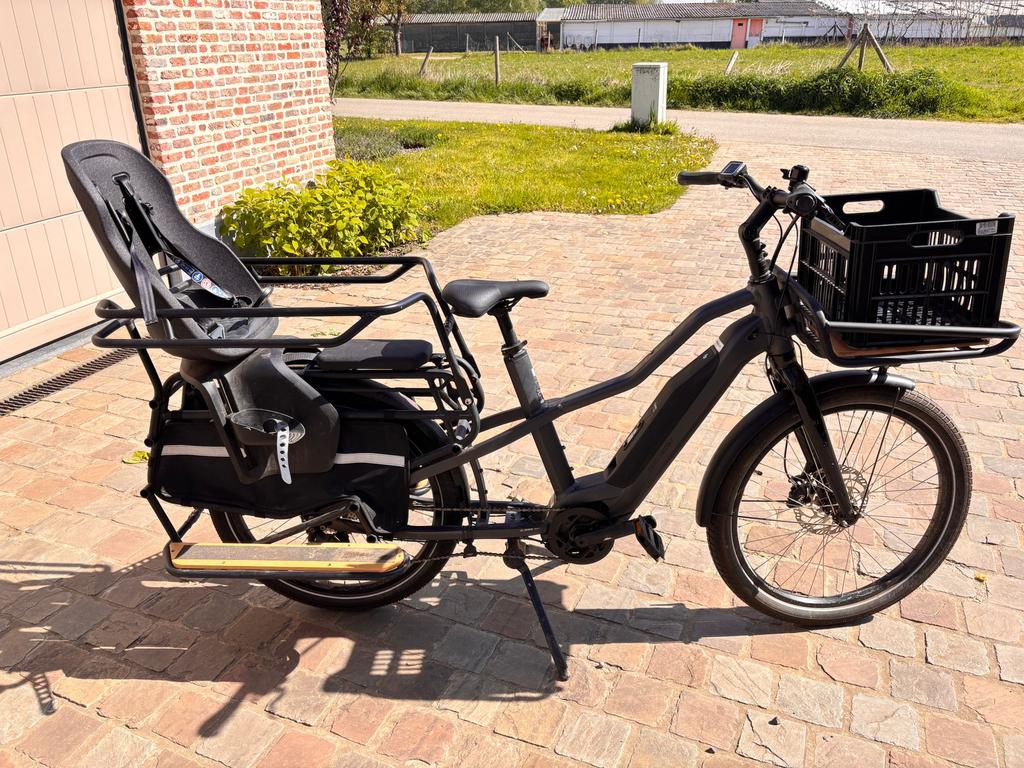 Bergamont  E cargoville LT 700km, Fietsen en Brommers, Ophalen, Zo goed als nieuw, Mandje