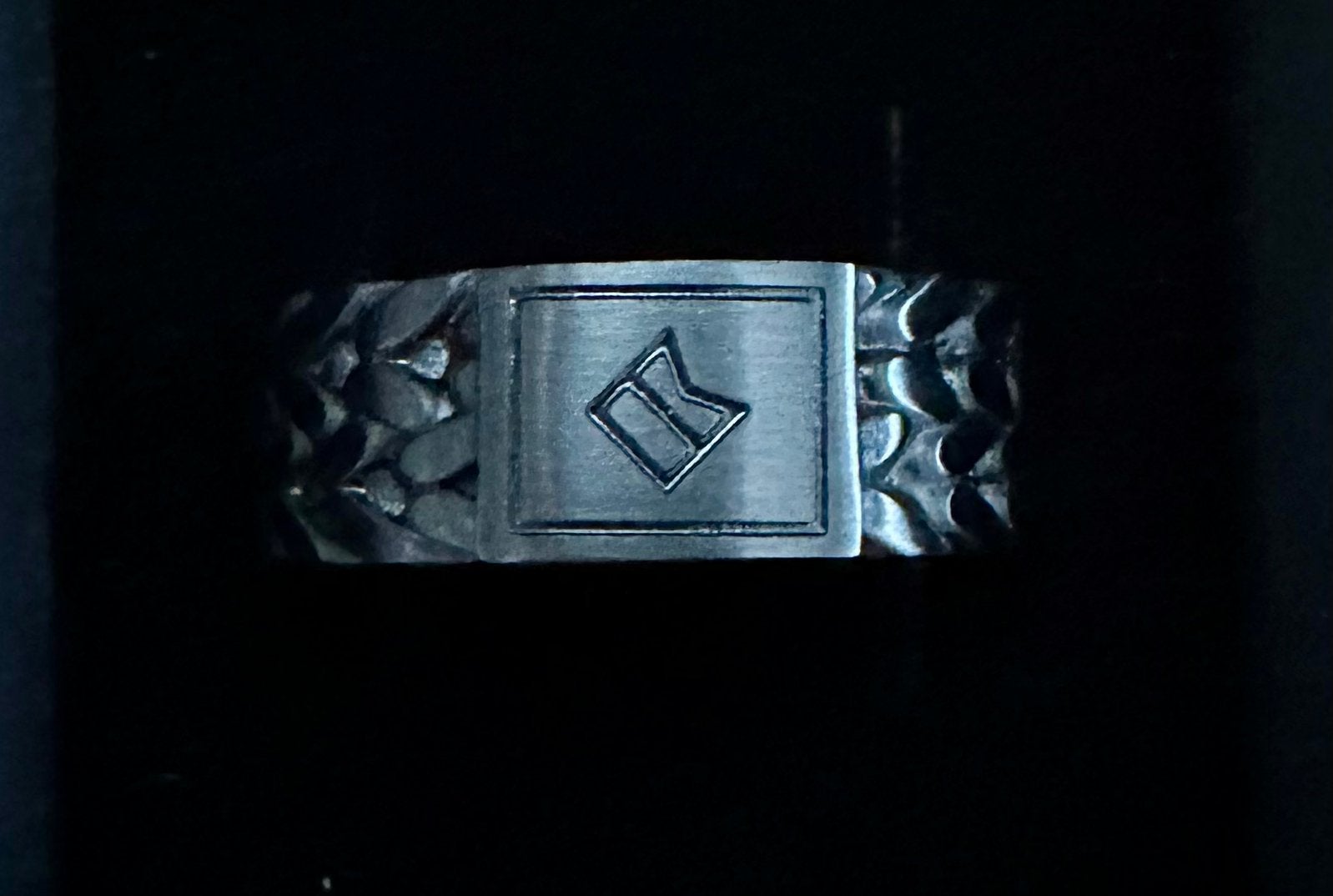 BAGUE CAPTAIN ALPHA SIERRA D'UNE VALEUR DE 99€ !, Neuf, Enlèvement ou Envoi, Homme, 19 à 20