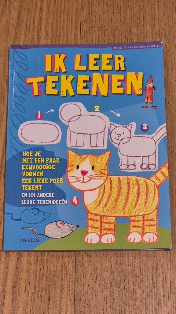 Boek: Ik Leer Tekenen - NIEUW!, Ophalen of Verzenden, Nieuw, Papier, Schets- of Tekenboek