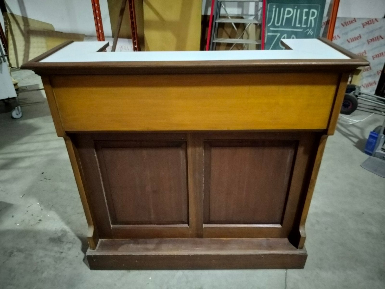 Mooie houten bar met spoelbak, Ophalen