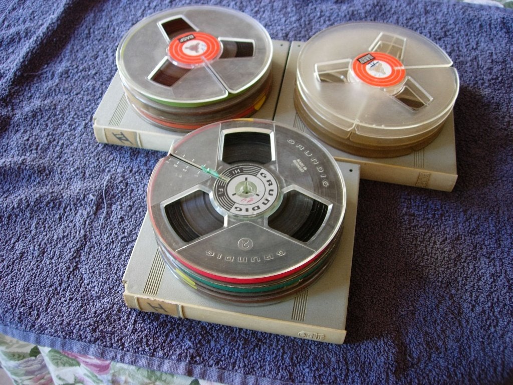 9 spoelen van 15 cm inclusief 2 lege en 3 opbergdozen, Ophalen of Verzenden