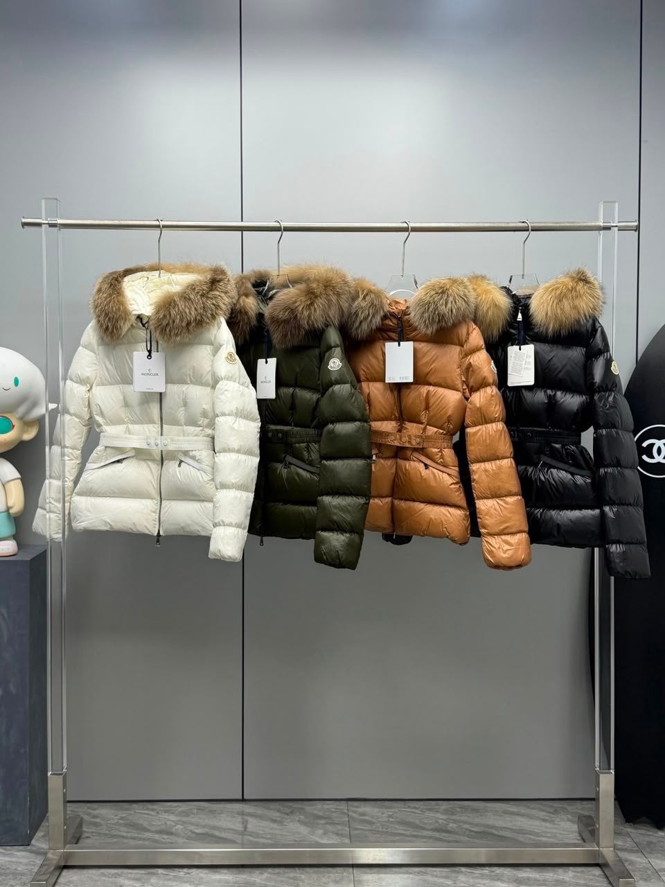 Moncler canada goose lv burberry winter jassen S M L XL XXL, Verzenden, Nieuw, Maat 52/54 (L), Zilver
