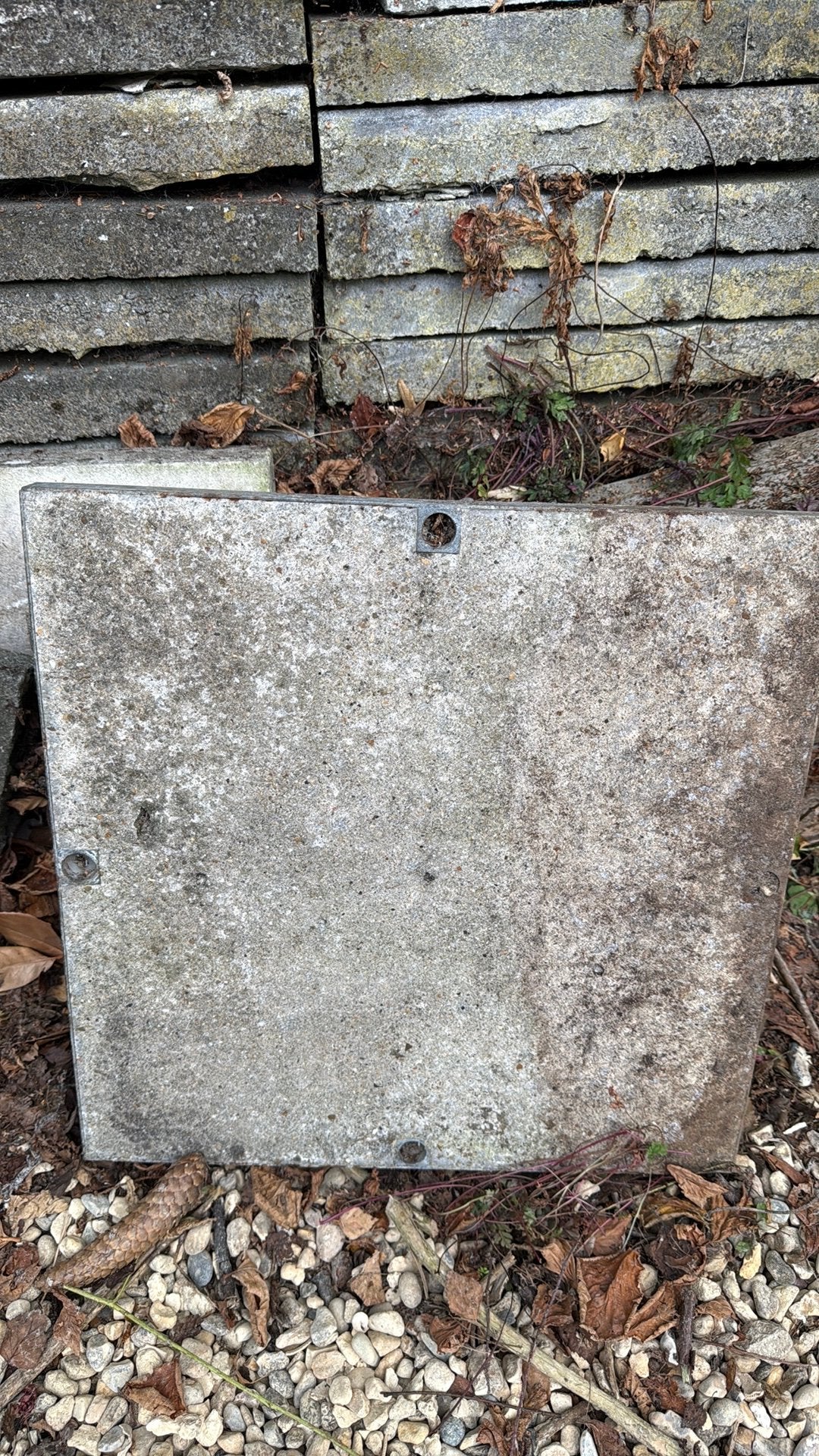 Stalen putdeksel 48 x 48, Ophalen, Gebruikt, Overige materialen, Overige typen