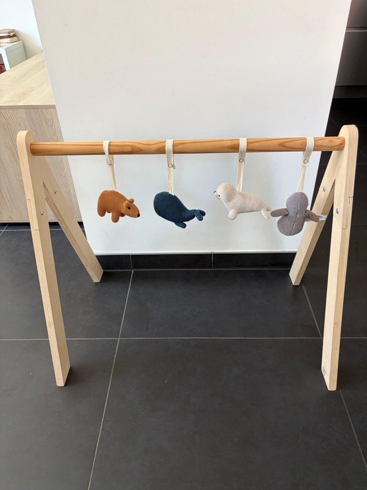Speelboog Jollein met 4 dieren, Ophalen, Zo goed als nieuw, Babygym