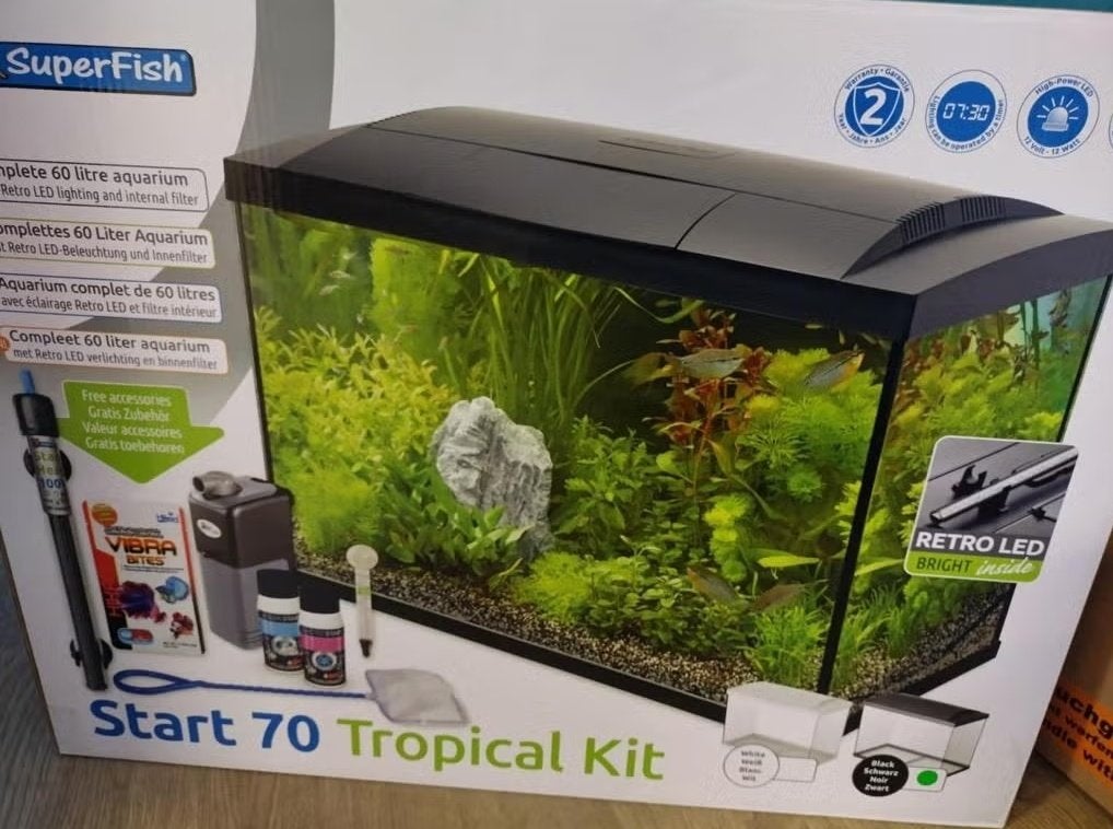 Aquarium 60L, Enlèvement ou Envoi