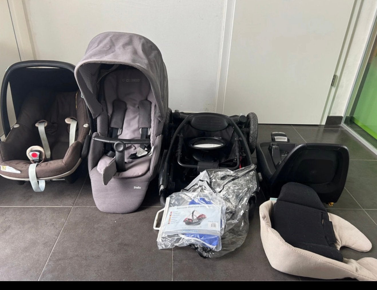 Set complet Maxi Cosi, Enlèvement, Utilisé