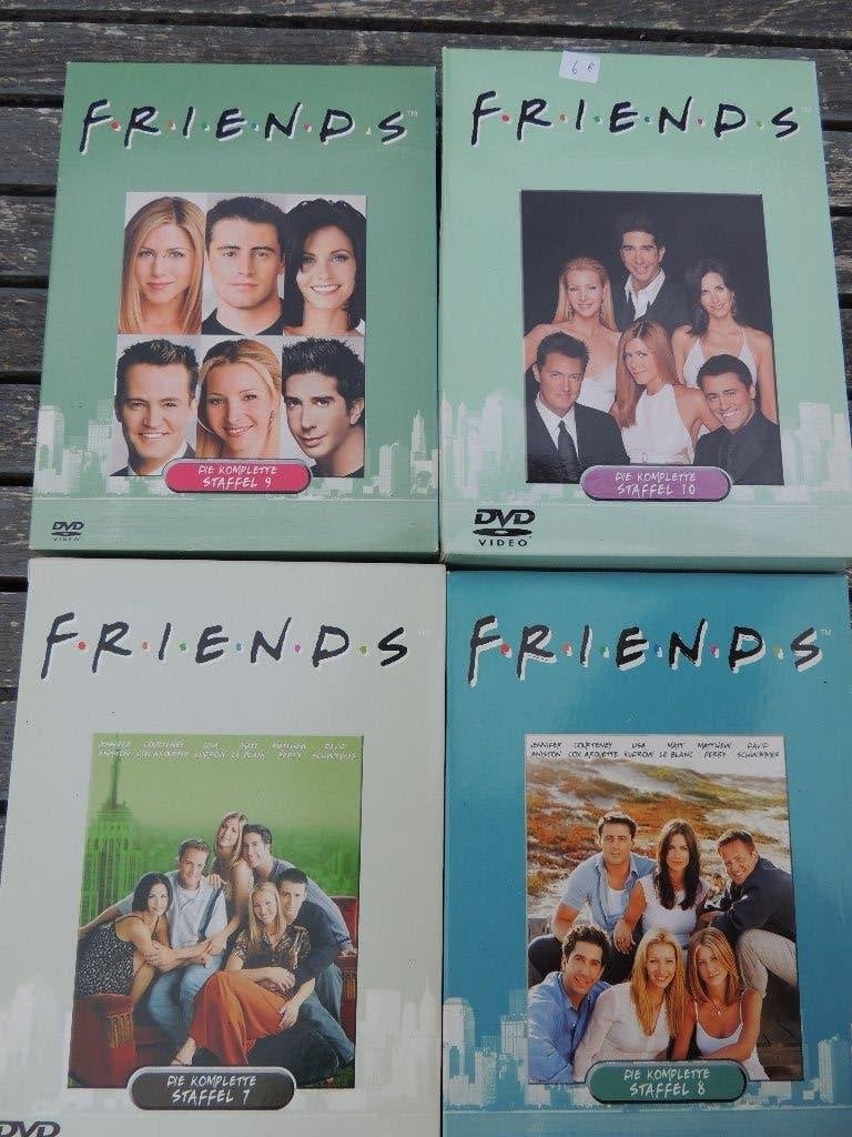 8 DVD BOXEN FRIENDS  1-2-3-4-7-8-9-10, Cd's en Dvd's, Ophalen, Zo goed als nieuw, Seizoen 2