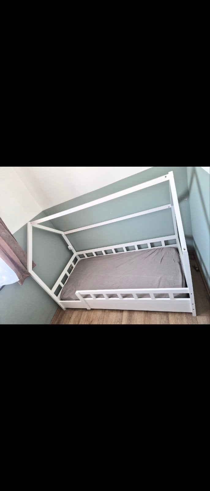 Lit cabane pour enfant avec matelas, Kinderen en Baby's, Ophalen, Matras