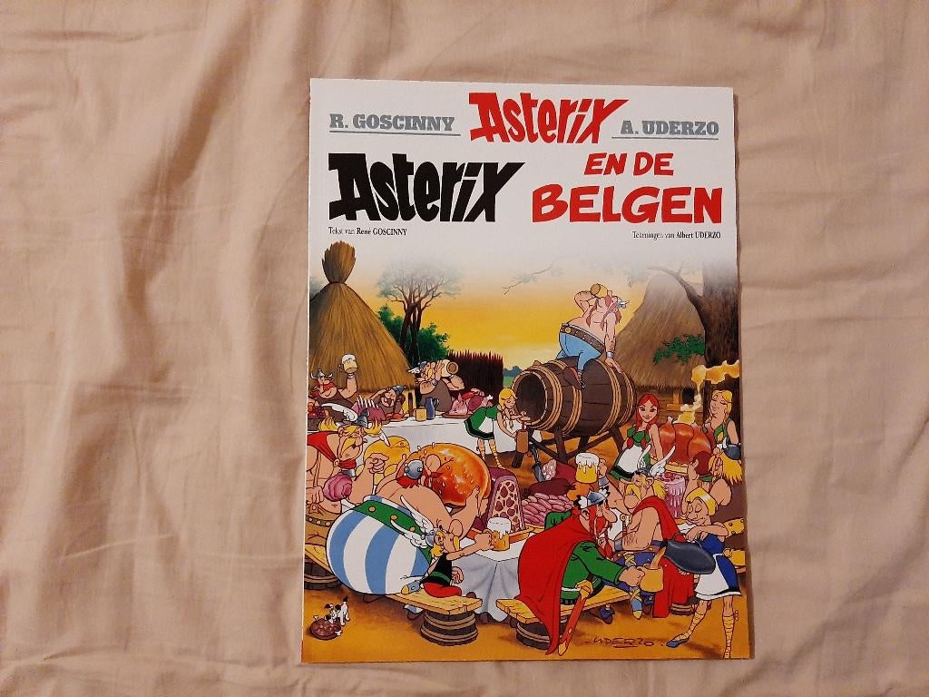 Asterix Strip Nr. 24 Asterix en de Belgen, Ophalen of Verzenden