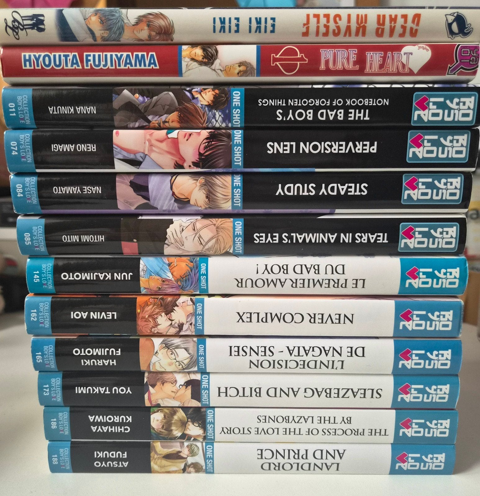 Mangas Yaoi, Boeken, Ophalen of Verzenden, Zo goed als nieuw