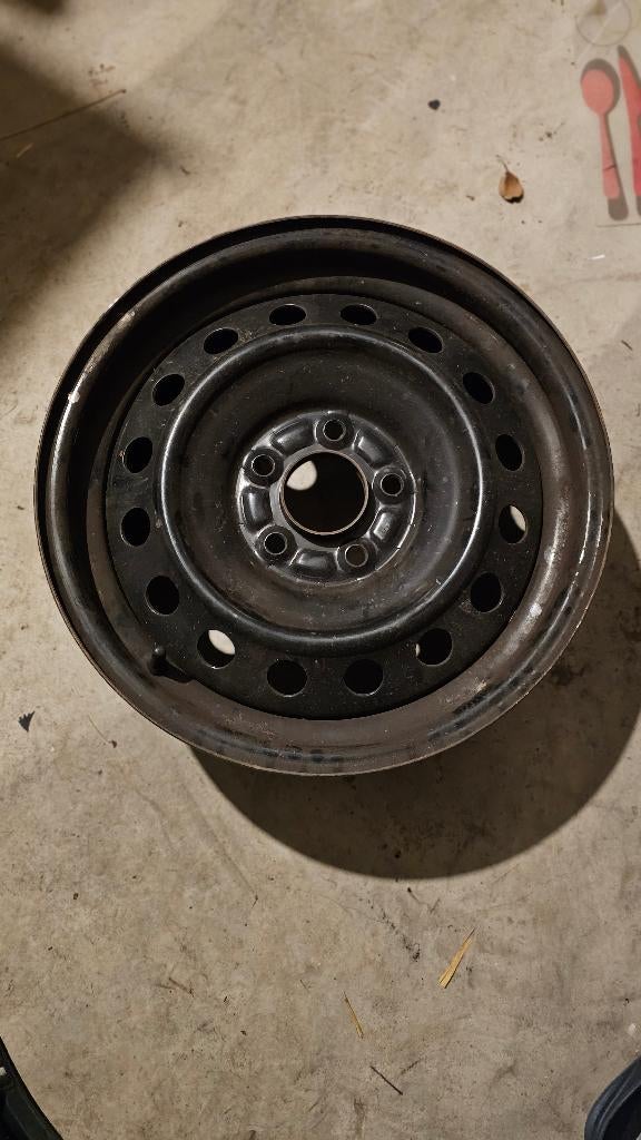 4 Jantes 16x6,5 JJ + 4 Enjoliveurs, Autos : Divers, Enjoliveurs, Enlèvement
