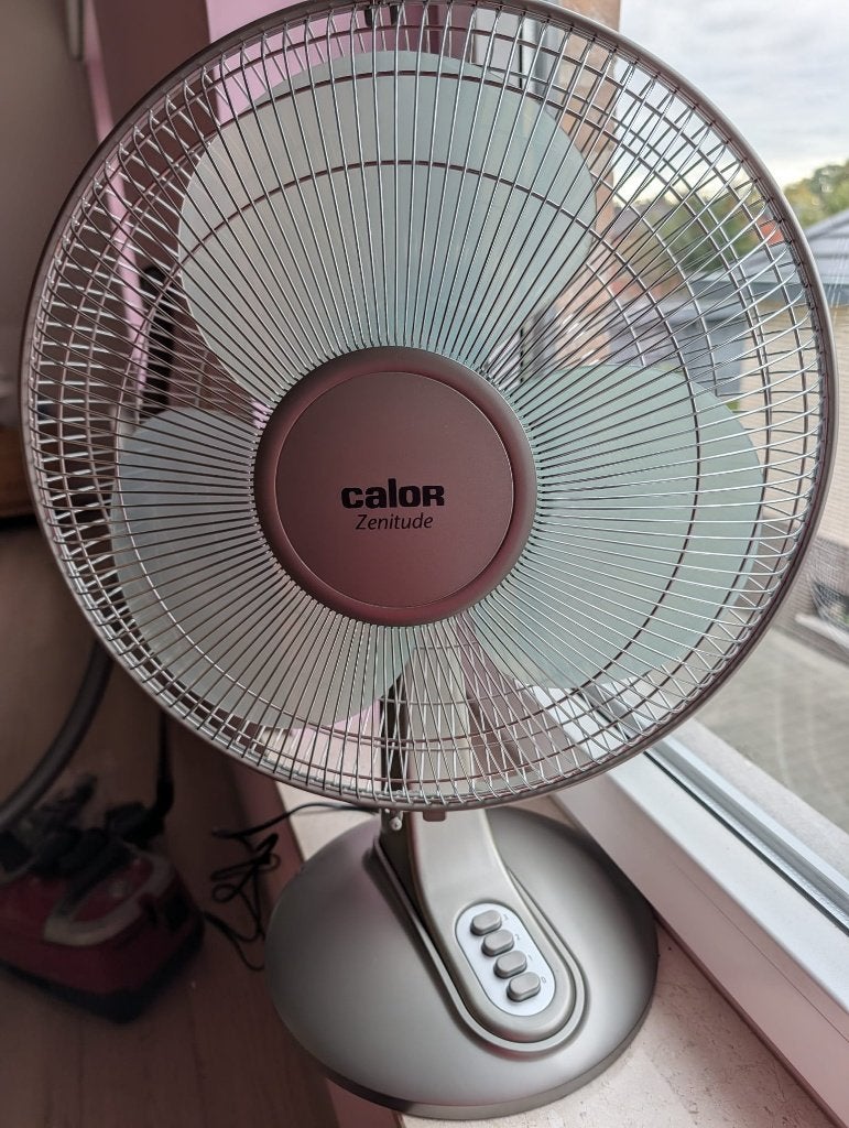 Tafelventilator Calor Zenitude, Elektronische apparatuur, Ophalen, Nieuw, Tafelventilator
