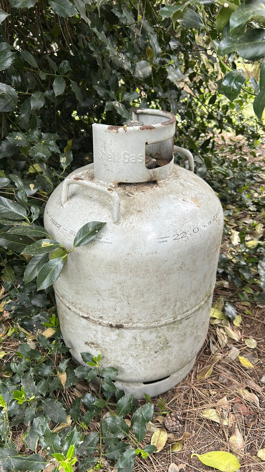 Gasfles, Caravans en Kamperen, Kampeeraccessoires, Ophalen, Gebruikt