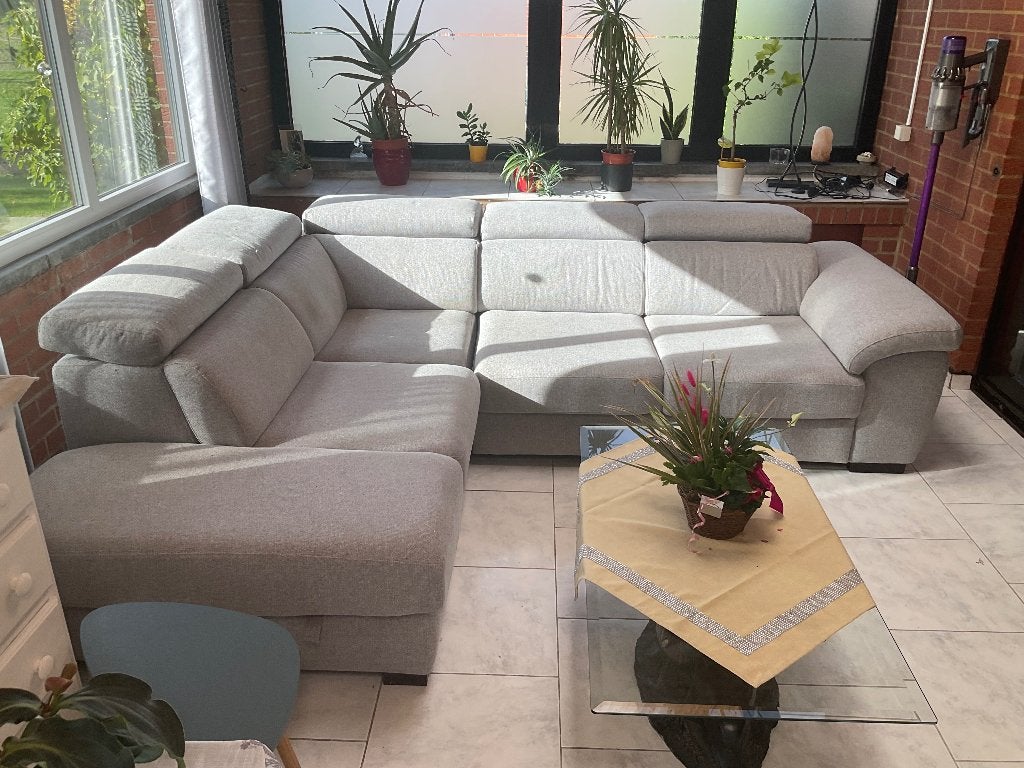 Fauteuil d’angle, Huis en Inrichting, Ophalen, Gebruikt, 125 tot 150 cm, Hoekbank