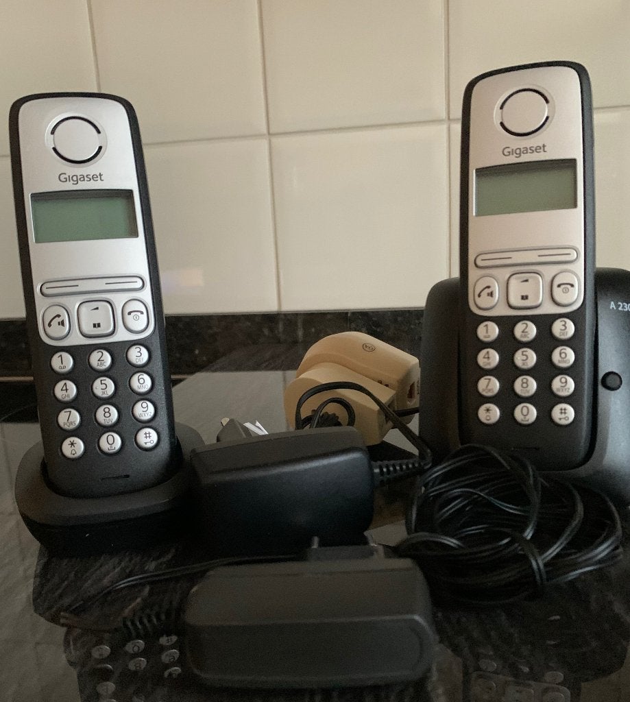 Gigaset A230 duo, Ophalen of Verzenden, Gebruikt, 2 handsets