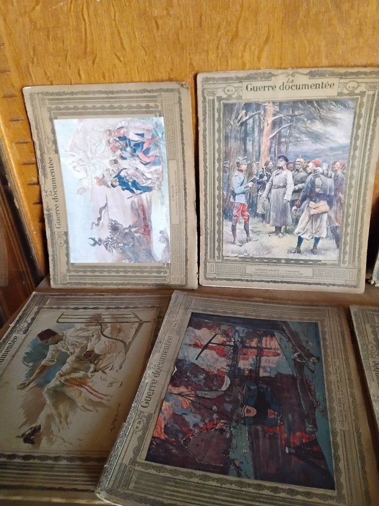 Militaria 14/18 ,guerre documentee, Enlèvement ou Envoi, Armée de terre, Livre ou Revue