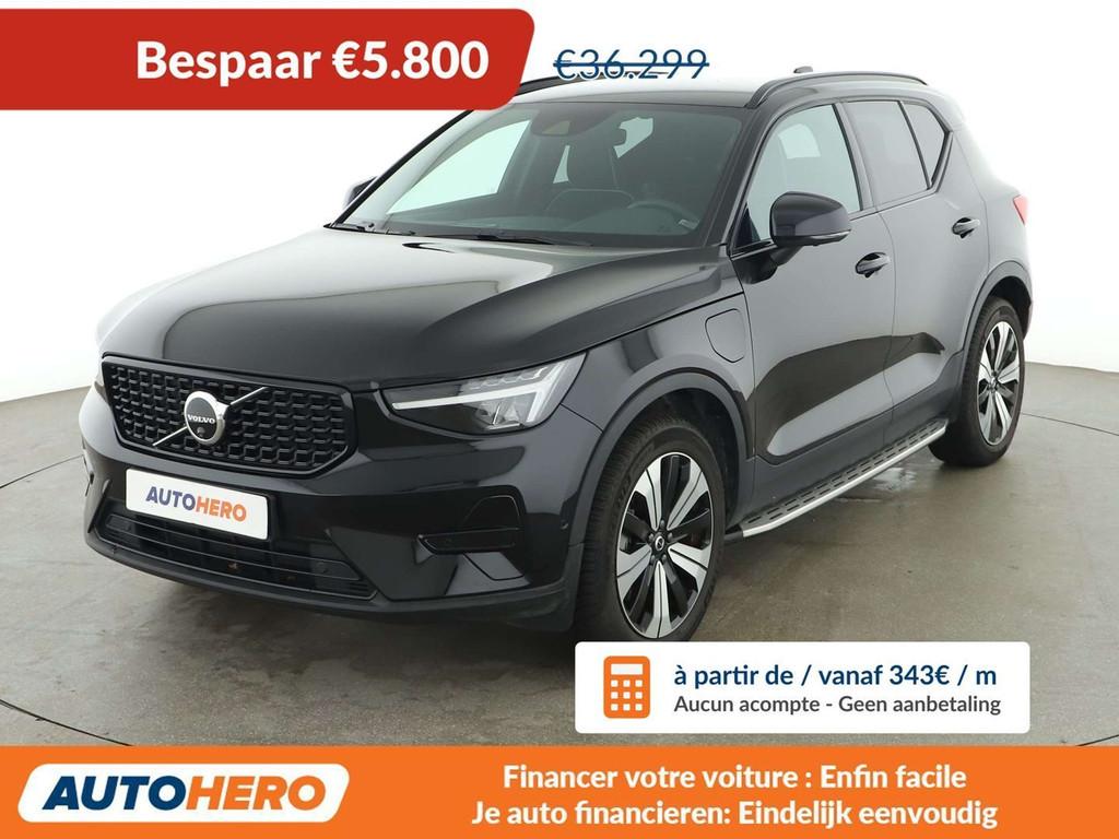 Volvo XC40 1.5 T4 Recharge Plug-in Hybrid Plus Dark 2WD, Auto's, Gebruikt, Skiluik, Zwart, 5 zetels