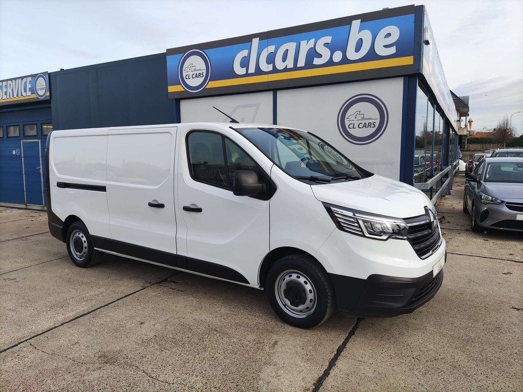 Renault Trafic 2.0dCi/29L2H1/Euro6/Navi/Cam/Cc/Bt/19752Ex, Stof, Gebruikt, Euro 6, Wit