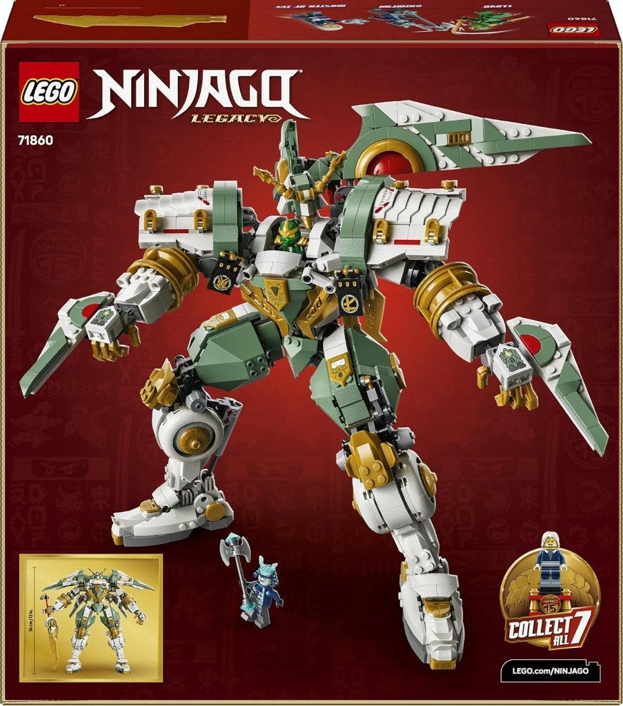Neuf - 15e anniversaire : le robot Titan de Lloyd (71860), Ophalen of Verzenden, Compleet, Lego, Ninjago