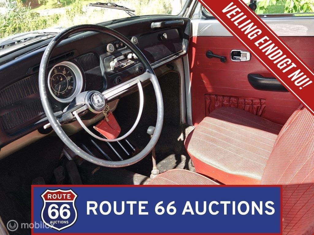 Volkswagen Beetle Cabriolet | 1972 | Route 66 Auctions, Achat, Entreprise, Autre carrosserie, Essence