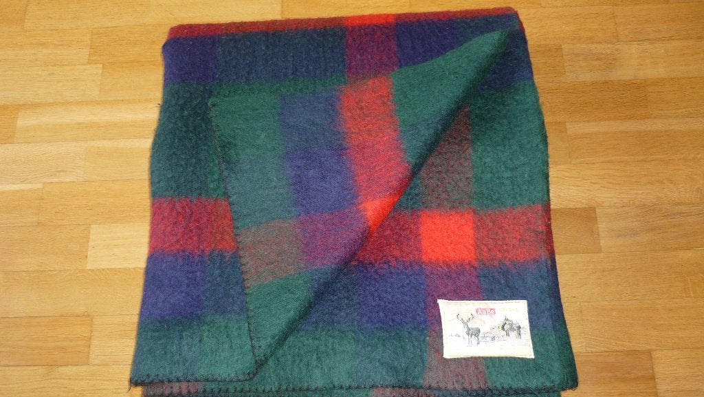 Plaid Aabe XL pure laine vierge 2,36 x 2,25 Très bon état, Enlèvement ou Envoi, Autres marques, Respirant, Deux personnes