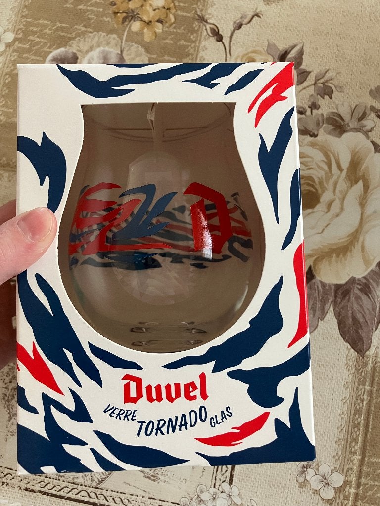 Duvel ' Tornado ' glas - Nieuw in doos, Ophalen of Verzenden, Nieuw