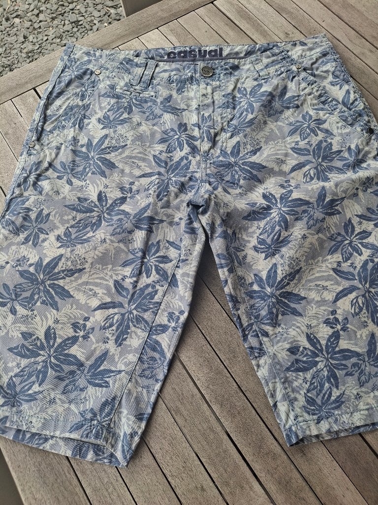 Short heren, Charles Vögele, Enlèvement, Porté, Bleu