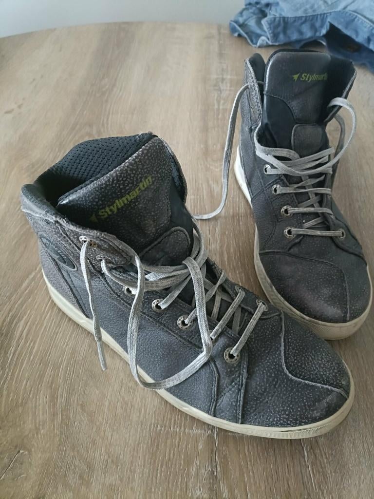Stylmartin Marshall waterproof Motorschoenen 44, Motoren, Kleding | Motorkleding, Laarzen, Dames, Heren, Tweedehands, Ophalen of Verzenden
