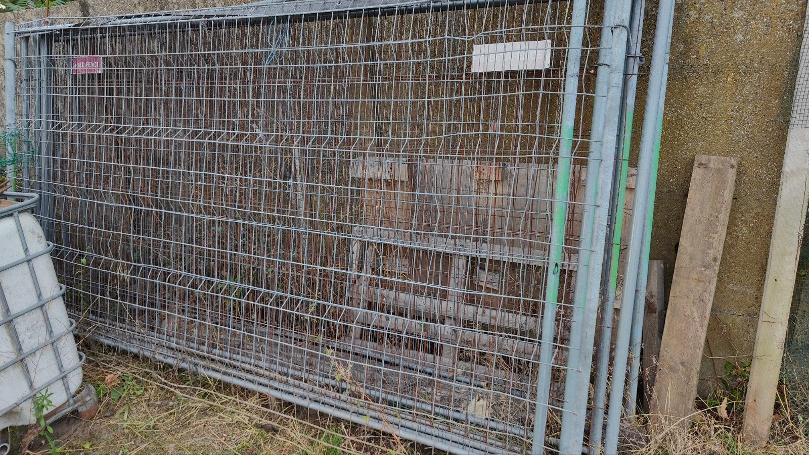 werfhekkens, Doe-het-zelf en Bouw, Ophalen, Gebruikt