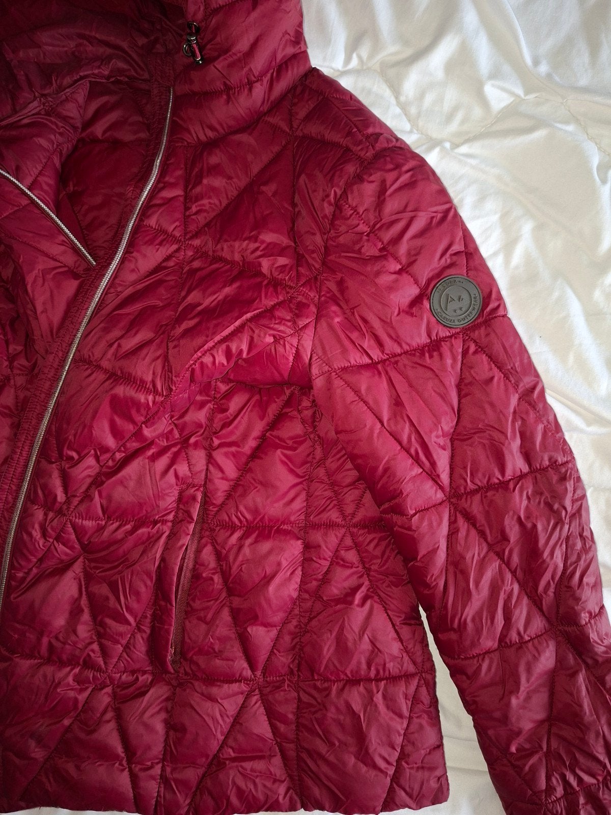 Veste d'automne, taille M. Couleur rouge vin., Vêtements | Femmes, Enlèvement, Taille 38/40 (M)