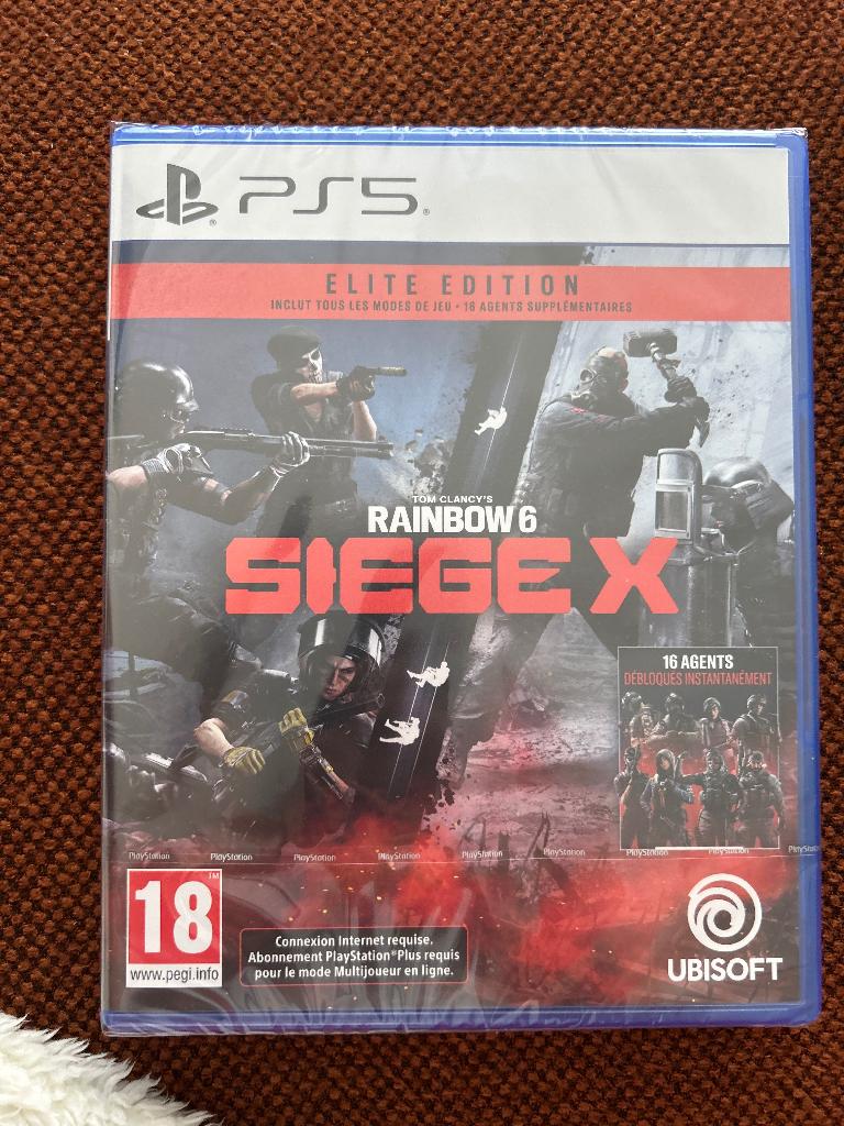 Jeu Siege X rainbow 6 ps5, Ophalen, Vanaf 18 jaar, 1 speler, Nieuw