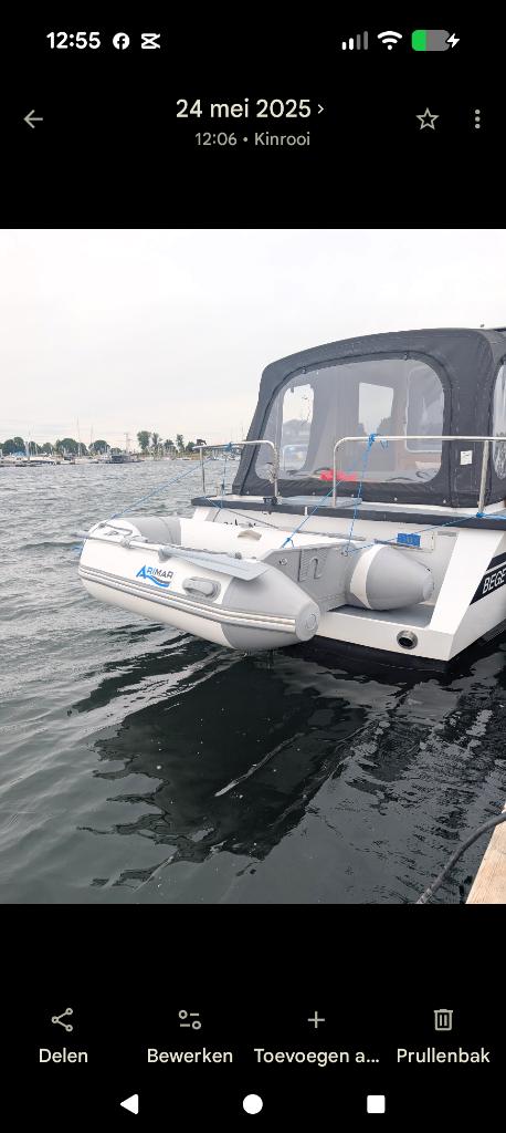 Rubberboot Arimar 210 Softline met airdeck, Watersport en Boten, Rubberboten, Ophalen, Gebruikt, Airdeck