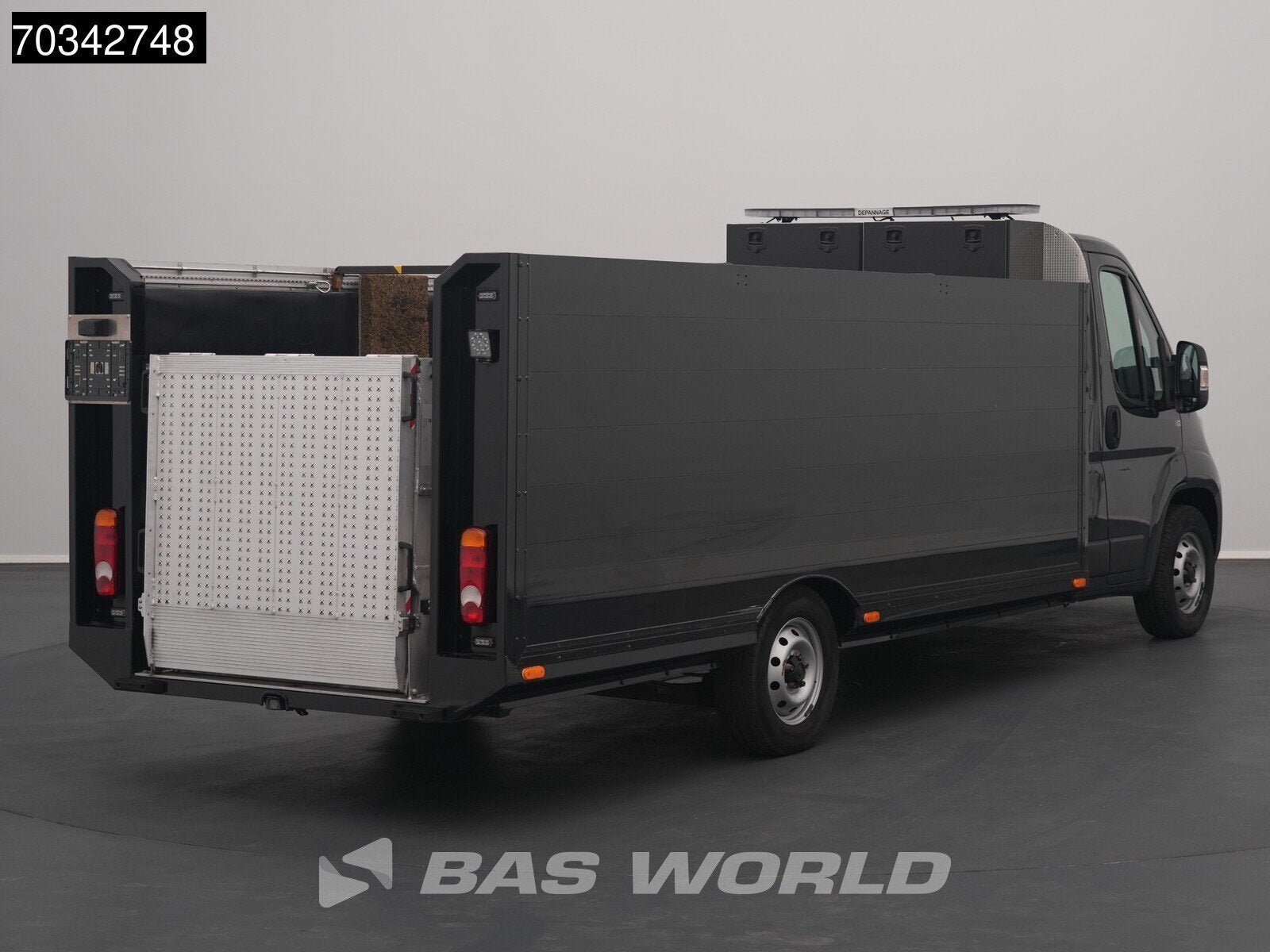 Fiat Ducato 140pk 457cm XL Automaat Lier Open Box Scooter /, Cuir, Achat, Euro 6, 3 places