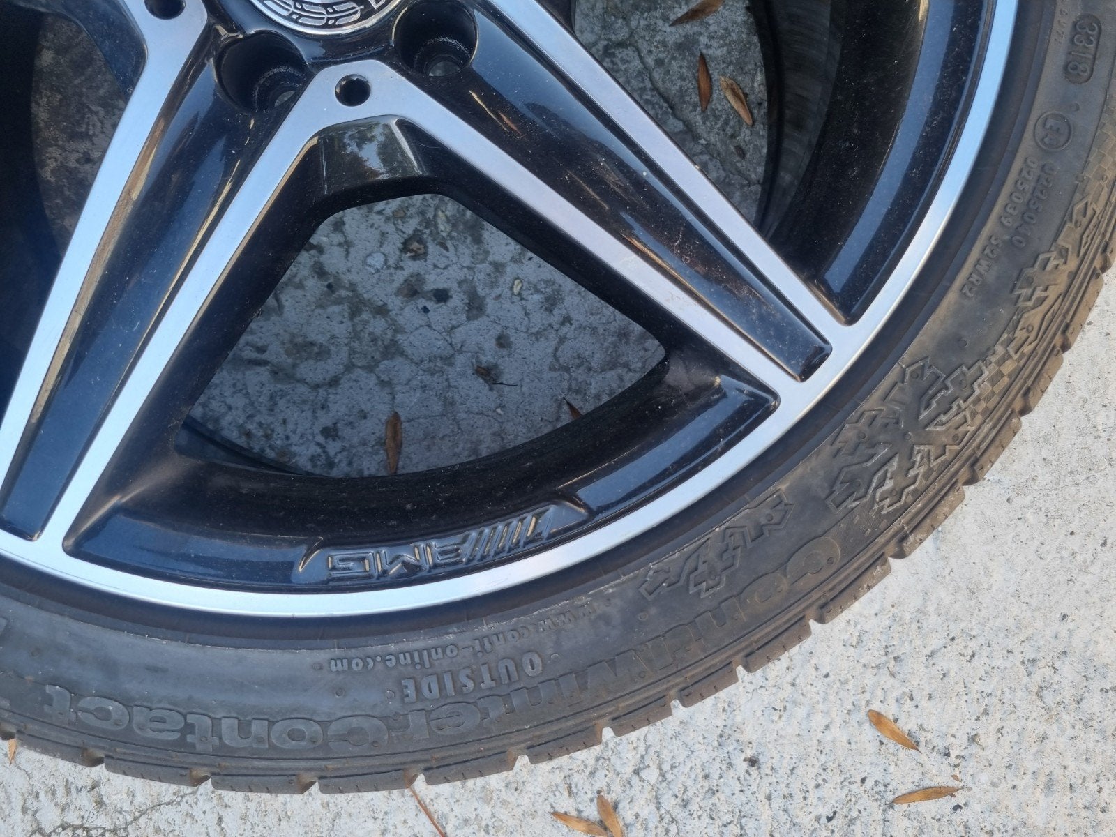 AMG santen, Auto-onderdelen, Ophalen, Winterbanden