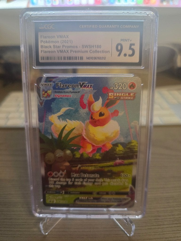FLAREON VMAX CGC, Ophalen of Verzenden, Nieuw, Losse kaart, Foil