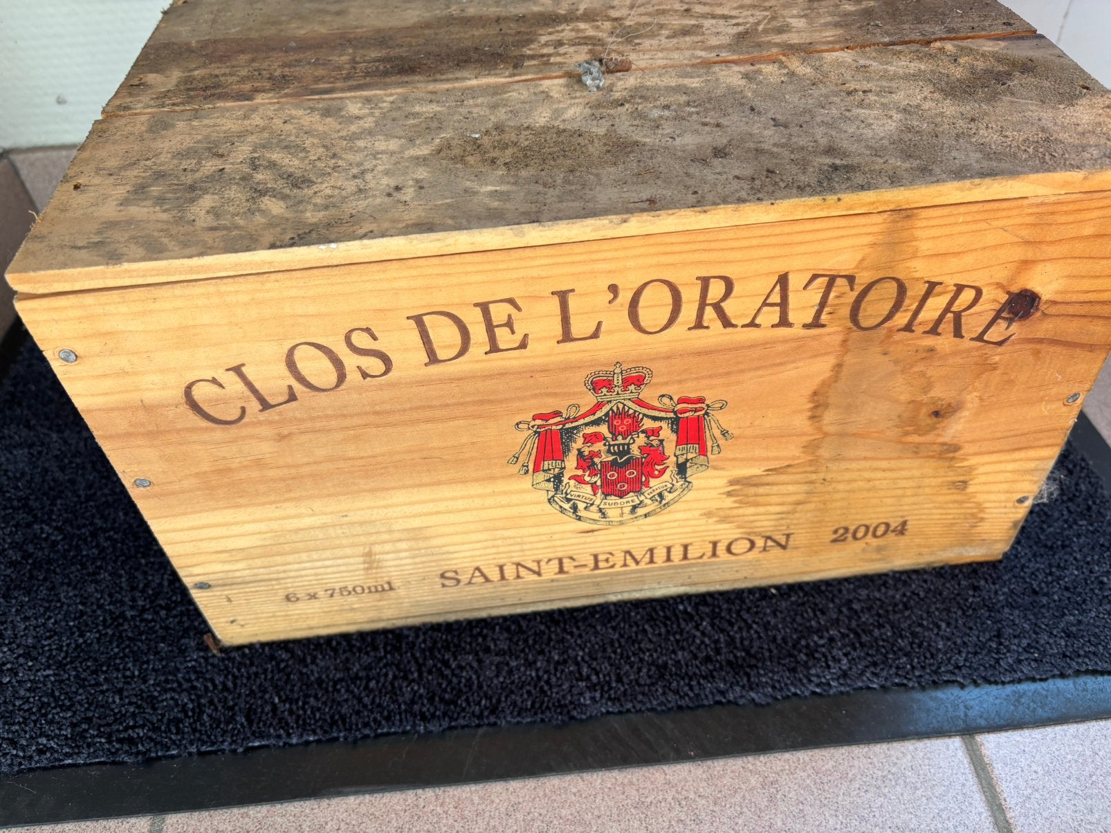 St emilion 2004, Enlèvement, Comme neuf