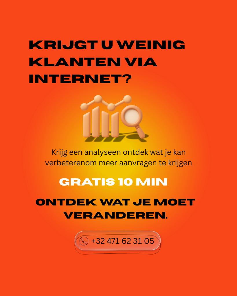 Weinig klanten via internet?, Informatique & Logiciels, Logiciel Office, Enlèvement, Neuf
