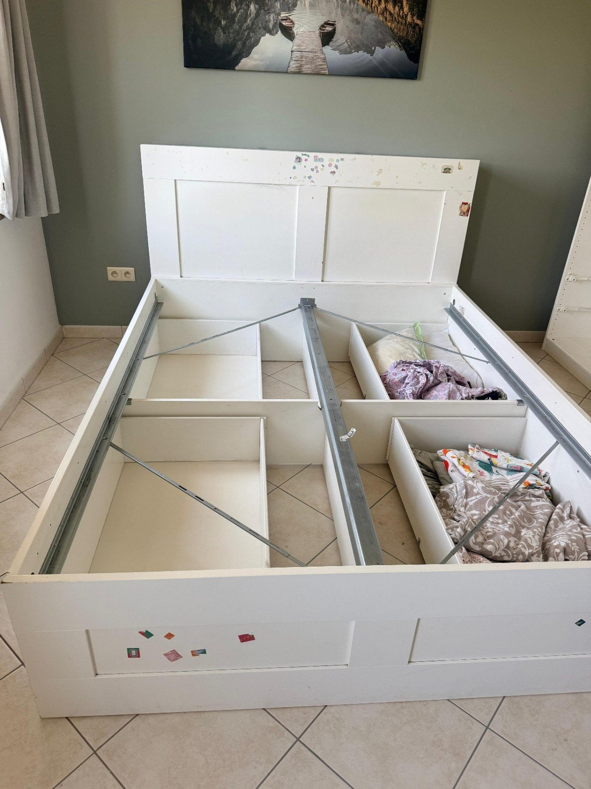 Ikea Bremnes for Sale, Maison & Meubles, Enlèvement, Utilisé, 200 cm, Blanc